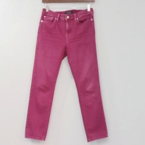 CCO | LAUREN RALPH LAUREN | 2  Coated Mid-Rise Straight Ankle Jean